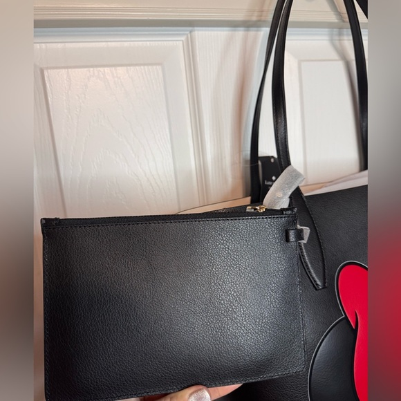 NWT Kate Spade New York x Disney Reversible Minnie Tote with wristlet - Picture 8 of 10